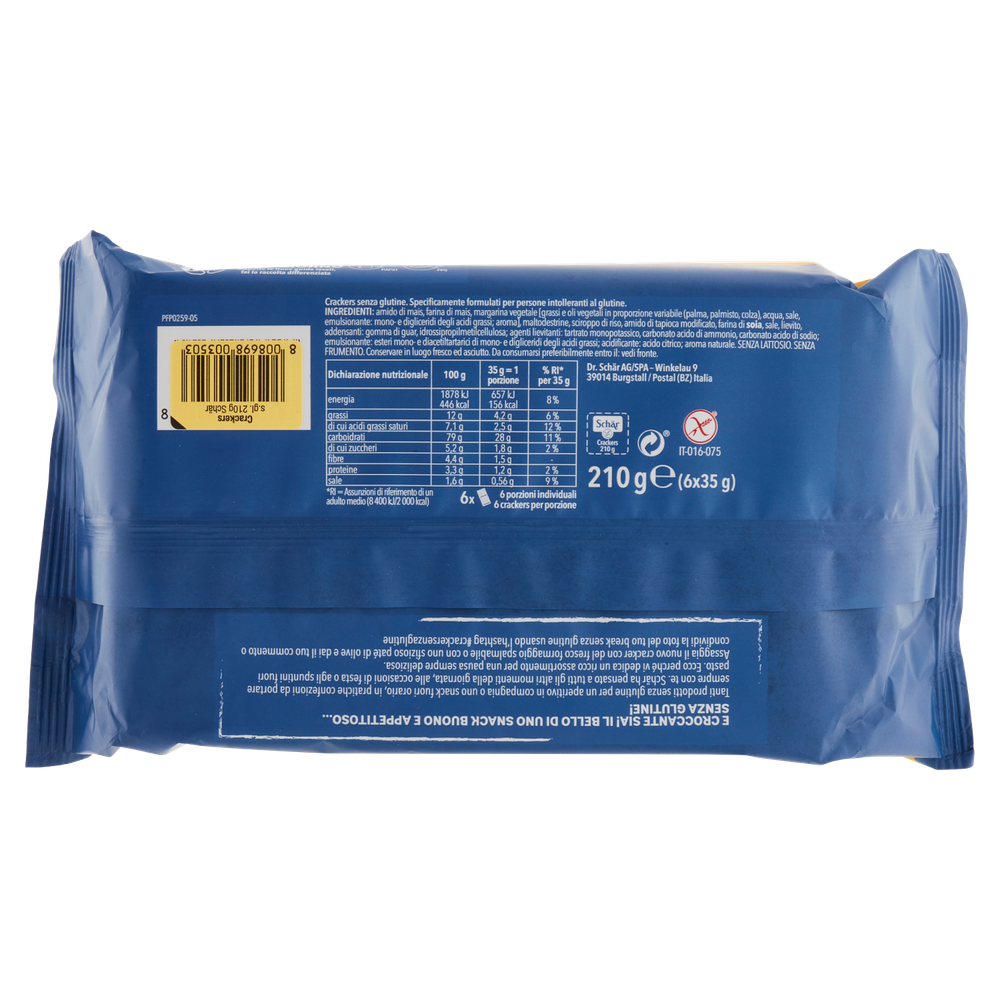 Crackers Gluten Free Schar - Foto 3