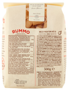 Pasta Mezzi Rigatoni N.51 Di Semola Di Grano Duro Rummo - Foto 3