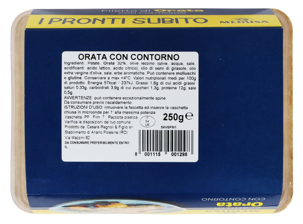 Filetto Di Orata Con Contorno - Foto 2
