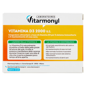 Vitamina D3 2000 Ui Vitarmonyl - Foto 3