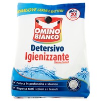 Detersivo Per Lavatrice In Polvere Con Igienizzante Omino Bianco Conf.
