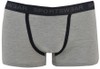 Boxer Uomo Con Elastico Parlato Con Scritta S Grigio Melange Delinea