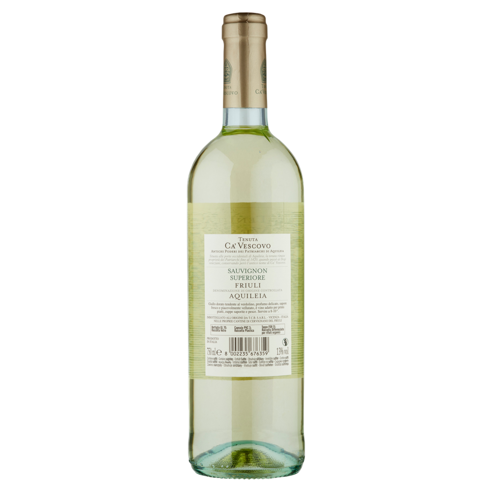 Sauvignon Aquileia Tenuta Ca' Vescovo - Foto 3