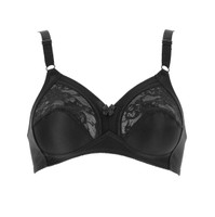 Reggiseno Senza Ferretto Coppe In Pizzo 4 Nero Lepel Reggiseno Senza Ferretto Coppe In Pizzo 4 Nero Lepel