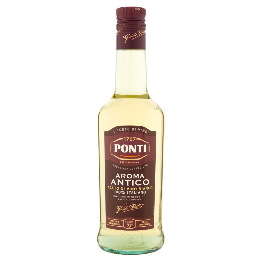 Aceto Di Vino Bianco Aroma Antico Ponti - Foto 1