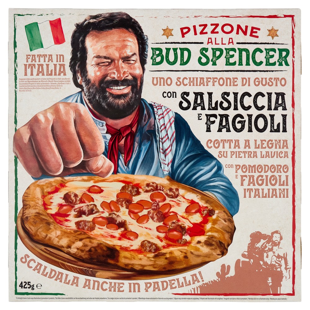 Pizzone Alla Bud Spencer Con Fagioli E Salsiccia - Foto 1