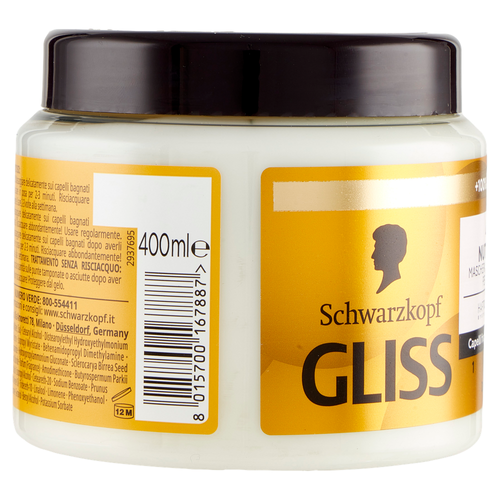 Maschera Capelli Olio Nutriente Gliss - Foto 2