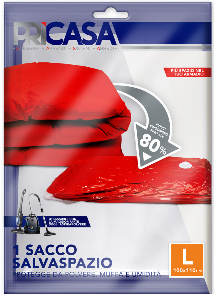 Sacco Sottovuoto Salvaspazio Cm.100x110 - Foto 1