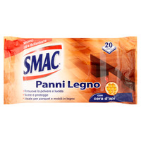 Panni Detergenti Per Legno & Parquet Smac , conf . Da 20 Pz . Panni Detergenti Per Legno & Parquet Smac , conf . Da 20 Pz .