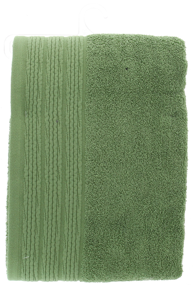 Telo Spugna Cm100x150 Bordo A Rilievo Verde Casa Premium - Foto 2