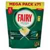 Pastiglie Detersivo Lavastoviglie Original Limone 71 Caps Fairy
