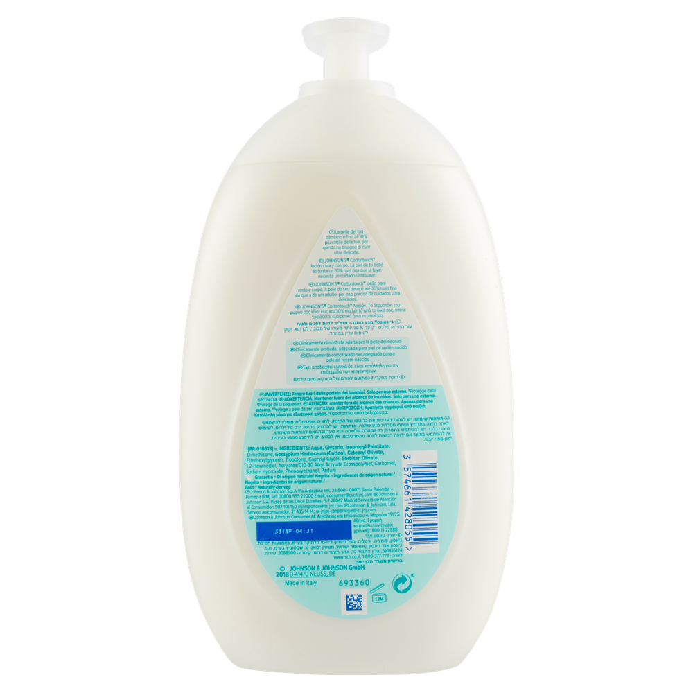 Crema Liquida Cottontouch Johnson's - Foto 3