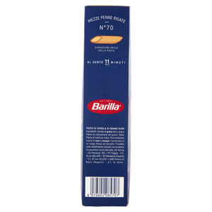 Pasta Mezze Penne Rigate N.70 100% Grano Italiano Barilla - Foto 2