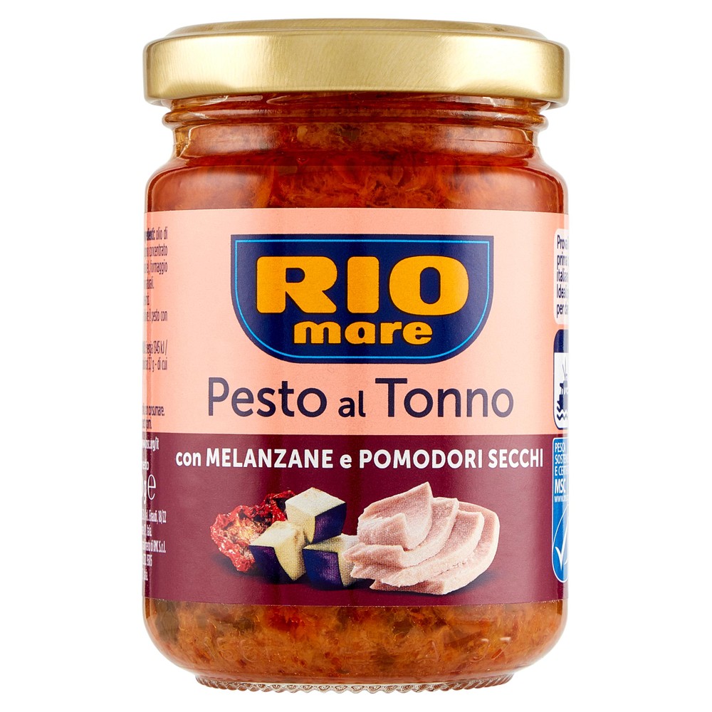 Pesto Al Tonno Con Melanzane E Pomodori Secchi Rio Mare - Foto 1