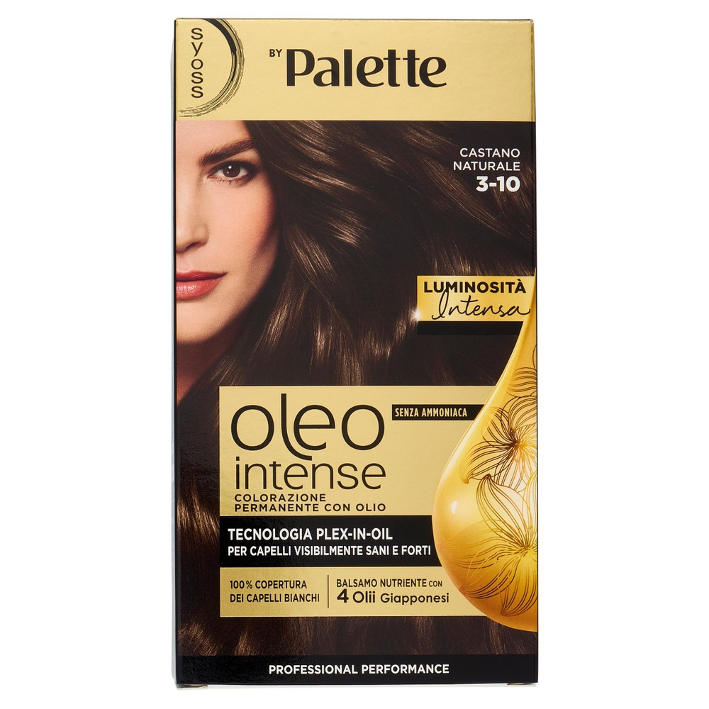Colorazione Capelli Oleo 3.10 Castano Naturale Syoss By Palette - Foto 1
