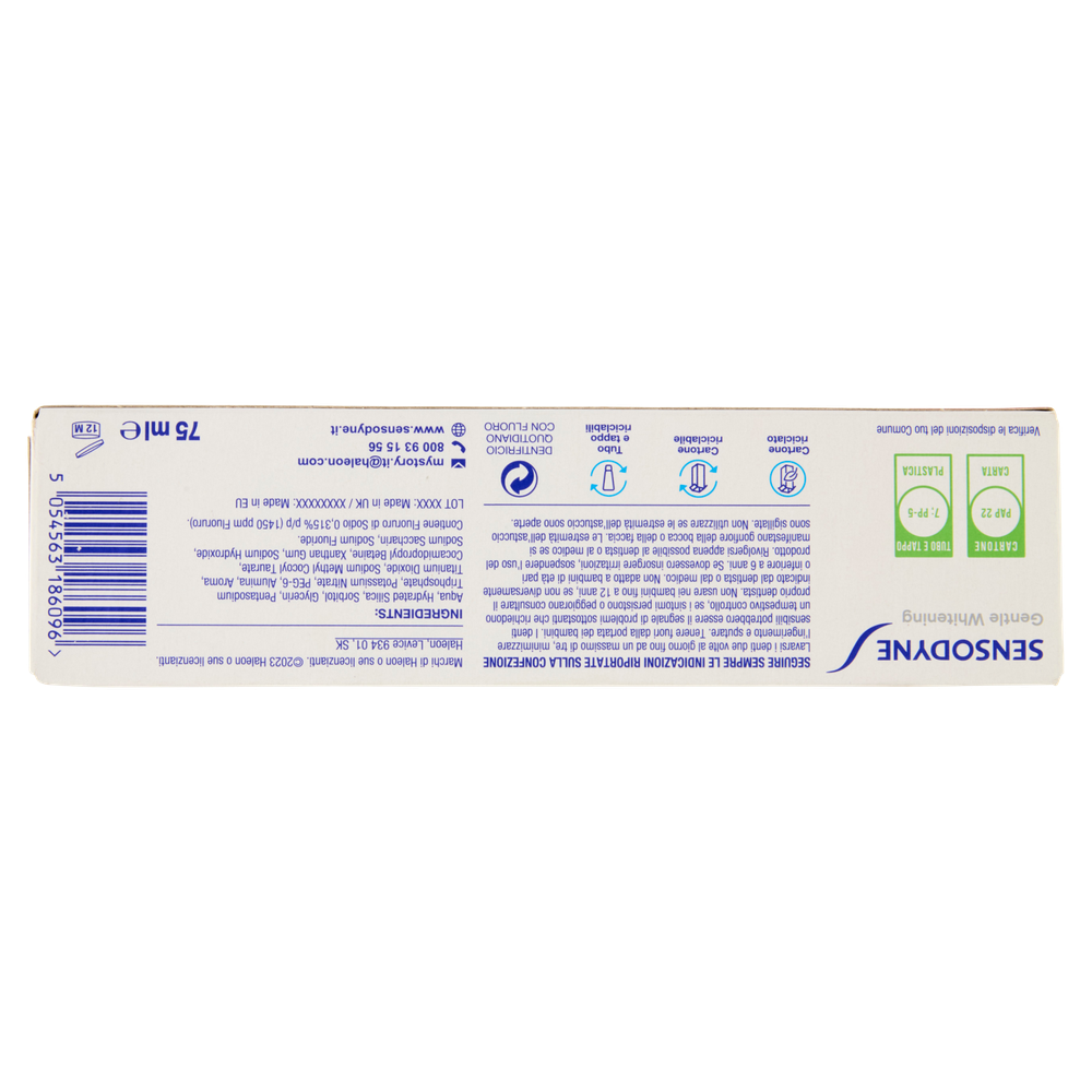 Dentifricio Gentle Whitening Sensodyne - Foto 3