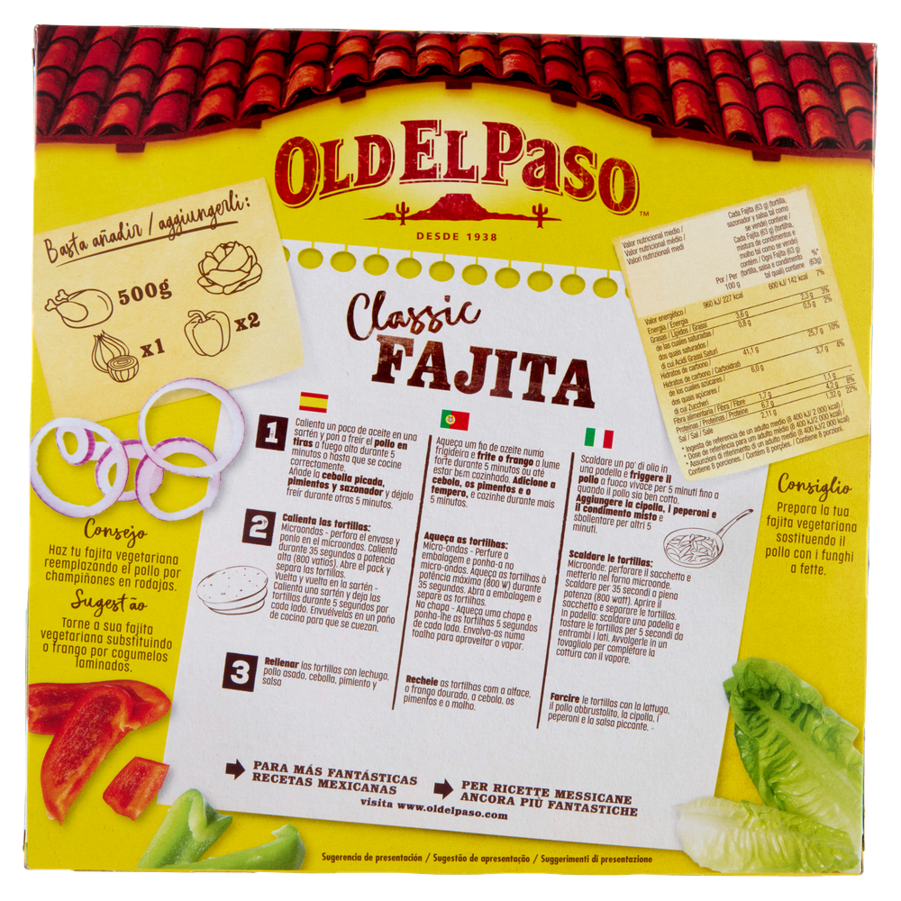 Fajita Dinner Kit Barbacoa Old El Paso - Foto 3