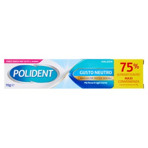 Adesivo Protesi Dentali Tenuta Gionaliera Gusto Neutro Polident - Foto 1