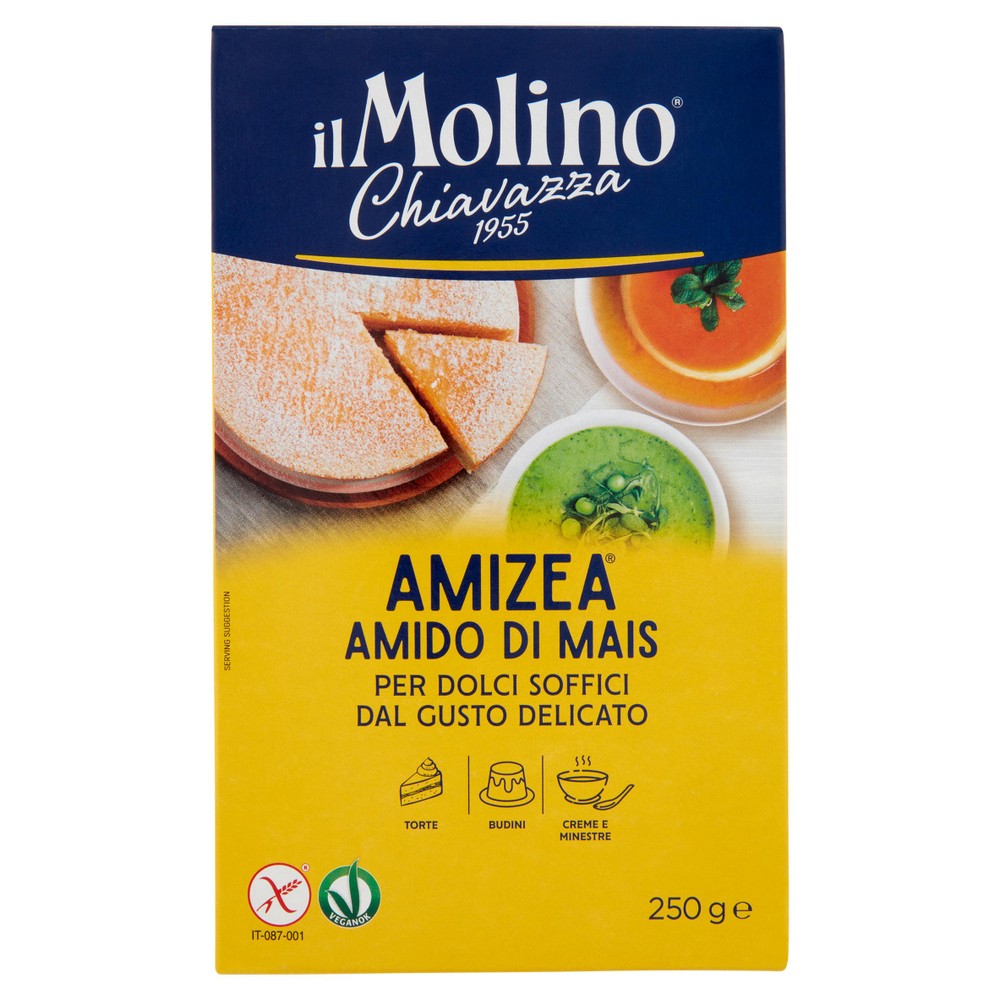 Amido Di Mais Amizea Senza Glutine Molino Chiavazza - Foto 1