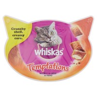 Snack Per Gatti Al Manzo Whiskas Temptation Snack Per Gatti Al Manzo Whiskas Temptation