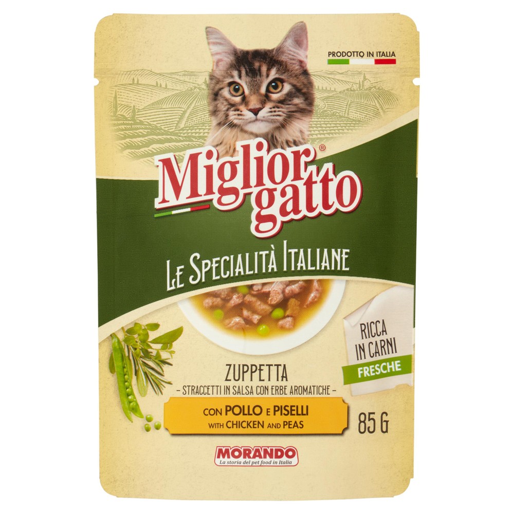 Alimento Umido Gatti Straccetti Di Pollo Specialita' Italiane - Foto 1