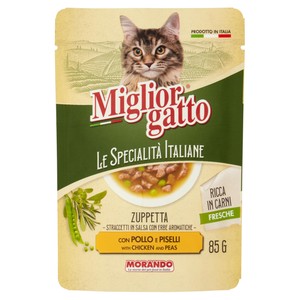 Alimento Umido Gatti Straccetti Di Pollo Specialita' Italiane - Foto 1