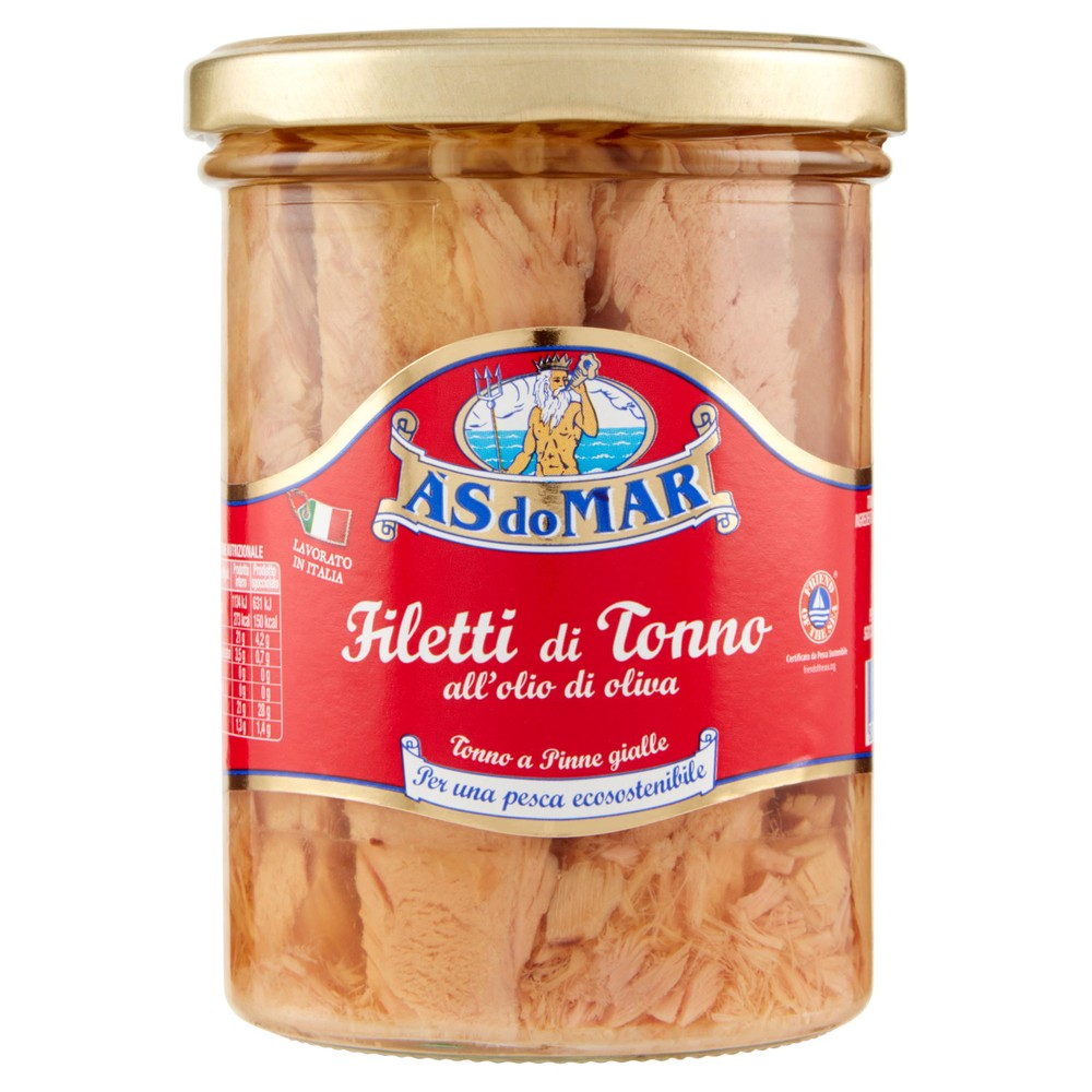 Filetti Di Tonno All'olio Asdomar - Foto 1