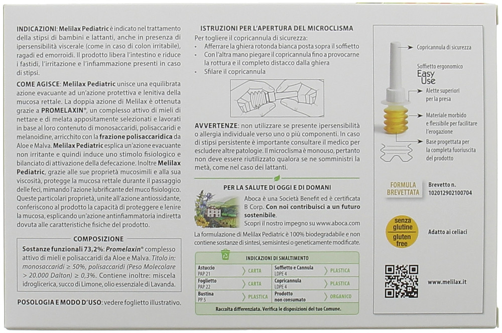 Aboca Melilax Microclismi Bambini - Foto 2