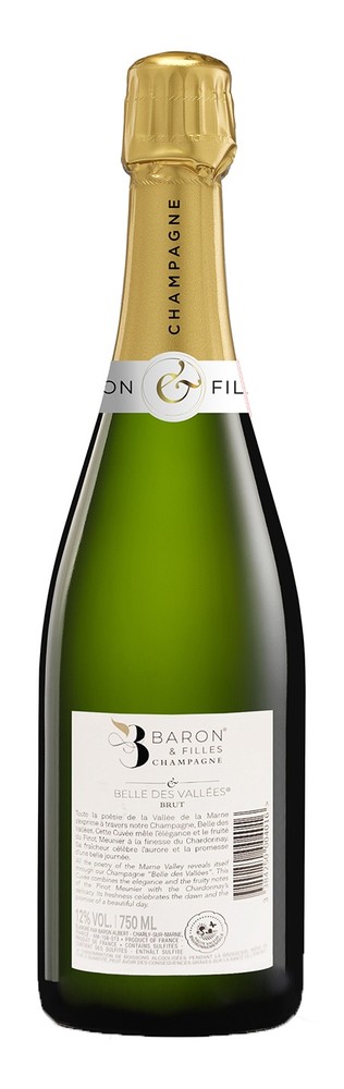 Champagne Brut Belle Des Vallees Baron & Filles - Foto 2