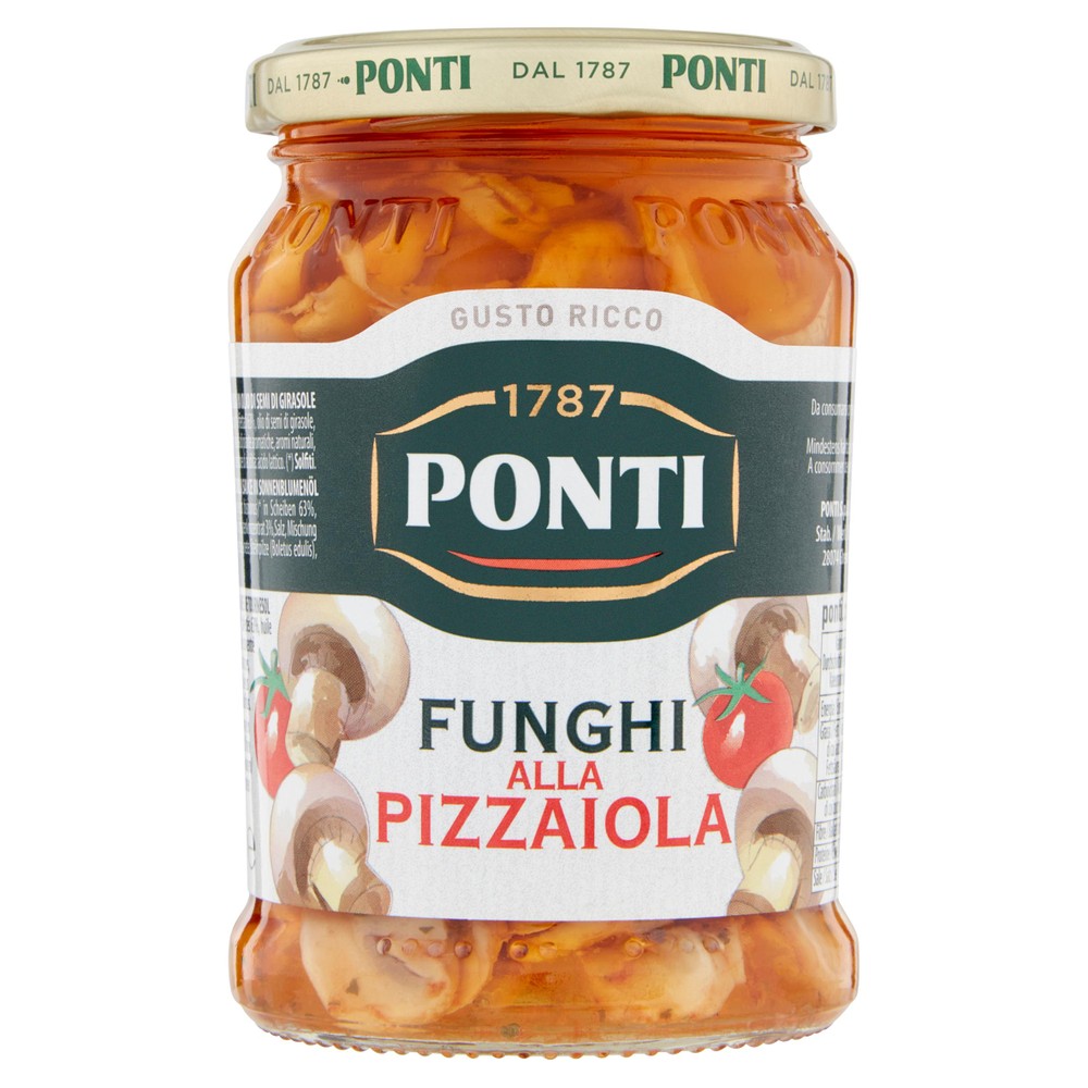Funghi Prataioli Alla Pizzaiola Ponti