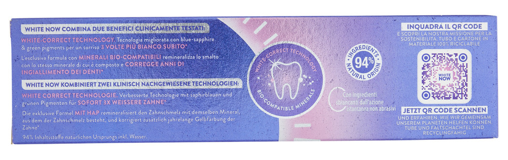 Dentifricio White Retivalize Mentadent - Foto 3