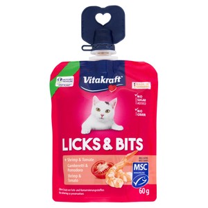 Licks&Bits Gamberetti E Pomodoro Vitakraft - Foto 1