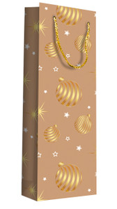 Sacchetto Per Bottiglia Kraft Avana Wood - Foto 1