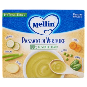 Passato Di Verdure 8 Bustine Da 13g Mellin - Foto 1
