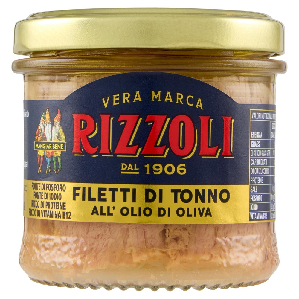 Filetti Di Tonno All'olio Di Oliva Rizzoli - Foto 1