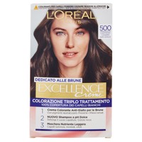 Colorazione Per Capelli Excellence 500 Castano Chiaro Colorazione Per Capelli Excellence 500 Castano Chiaro