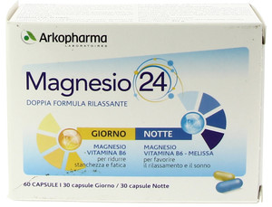 Magnesio 24 Giorno & Notte Arkopharma Capsule
