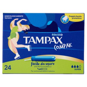 Assorbenti Interni Super Compak Tampax - Foto 1
