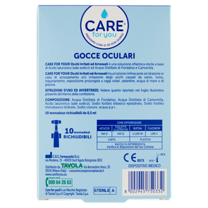 Gocce Oculari Care For You Monodose Da 10 - Foto 3