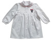 Grembiule Asilo Bambina 4 Anni Bianco Ricamo Stitch