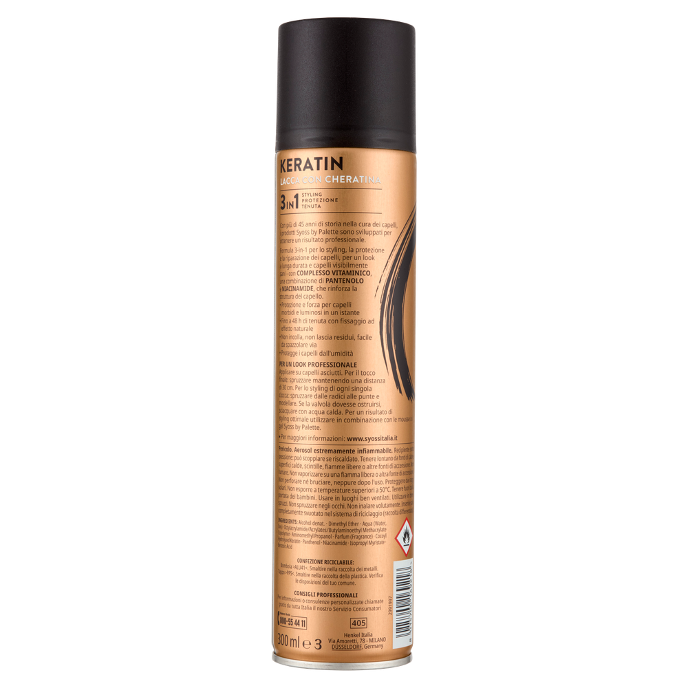 Lacca Keratin Syoss By Palette - Foto 3