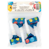 4 Lingue Trombette Decoro Palloncini
