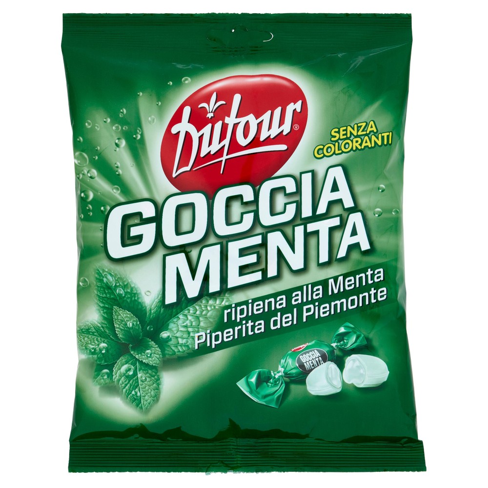 Caramelle Goccia Menta Ripiene Di Menta Dufour - Foto 1