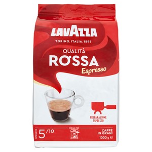 Caffe' Qualita' Rossa In Grani Lavazza