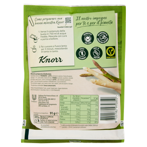 Crema Di Asparagi In Busta Da Agricoltura Sostenibile Knorr - Foto 3