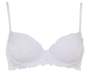 Reggiseno Balconette In Pizzo Con Ferretto 4 Bianco Infiore - Foto 1