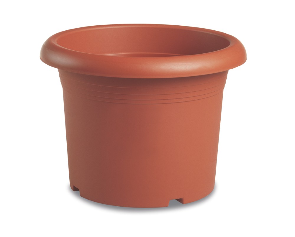 Vaso Cilindro D.25 Cm Colore Cotto Stefanplast - Foto 1