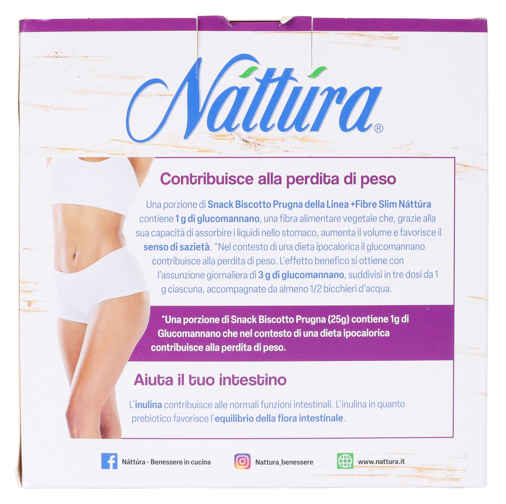 Nattura Snack Biscotto Prugna 125g - Foto 3