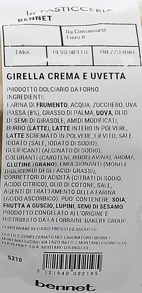 Girella Crema E Uvetta - Foto 3