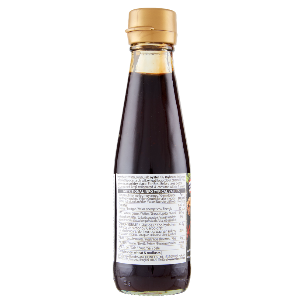 Siam Oyster Sauce Thai Seasoning 200 Ml - Foto 2
